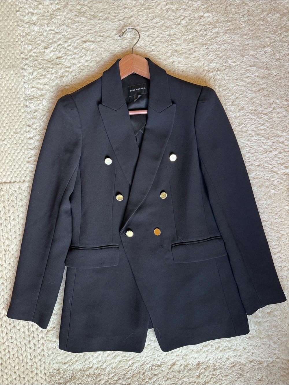 Club Monaco Navy Blazer